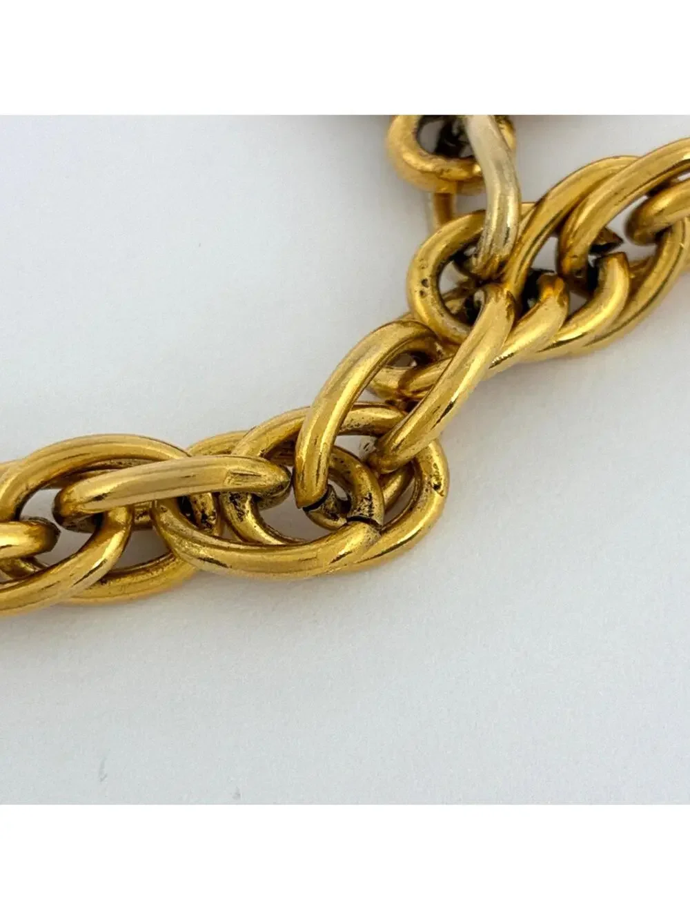 Chanel Cc Logo Pendant Necklace Metal #327527C99B